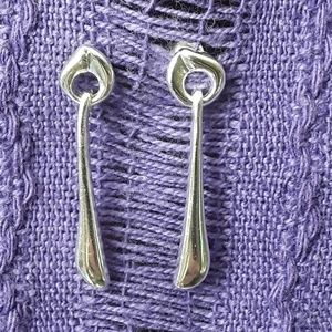 Silver Dangling Earrings